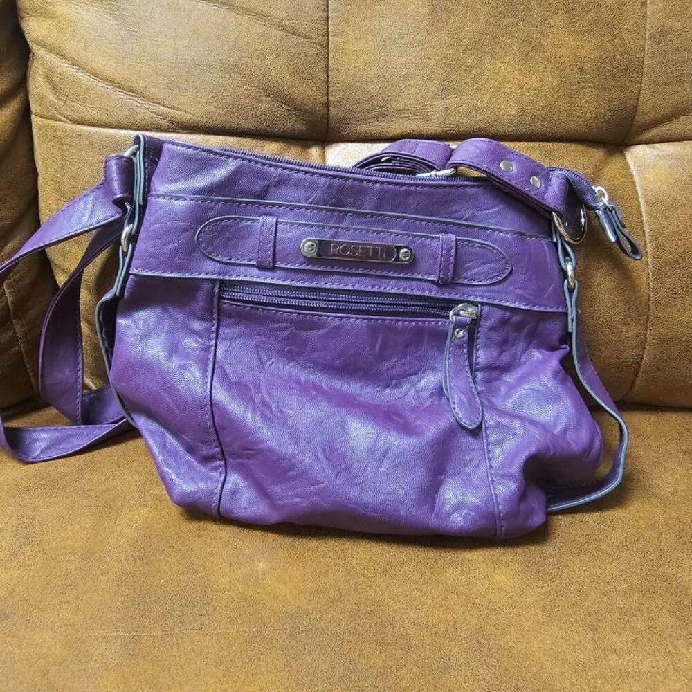Purple Rosetti purse